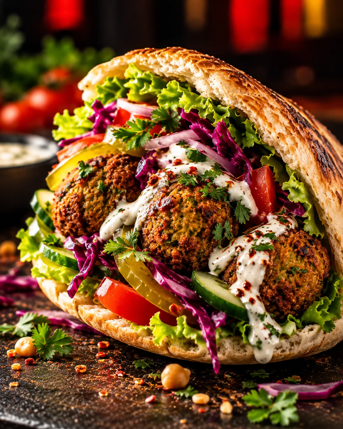 Symbolisches Food-Foto für FALAFEL LOVE