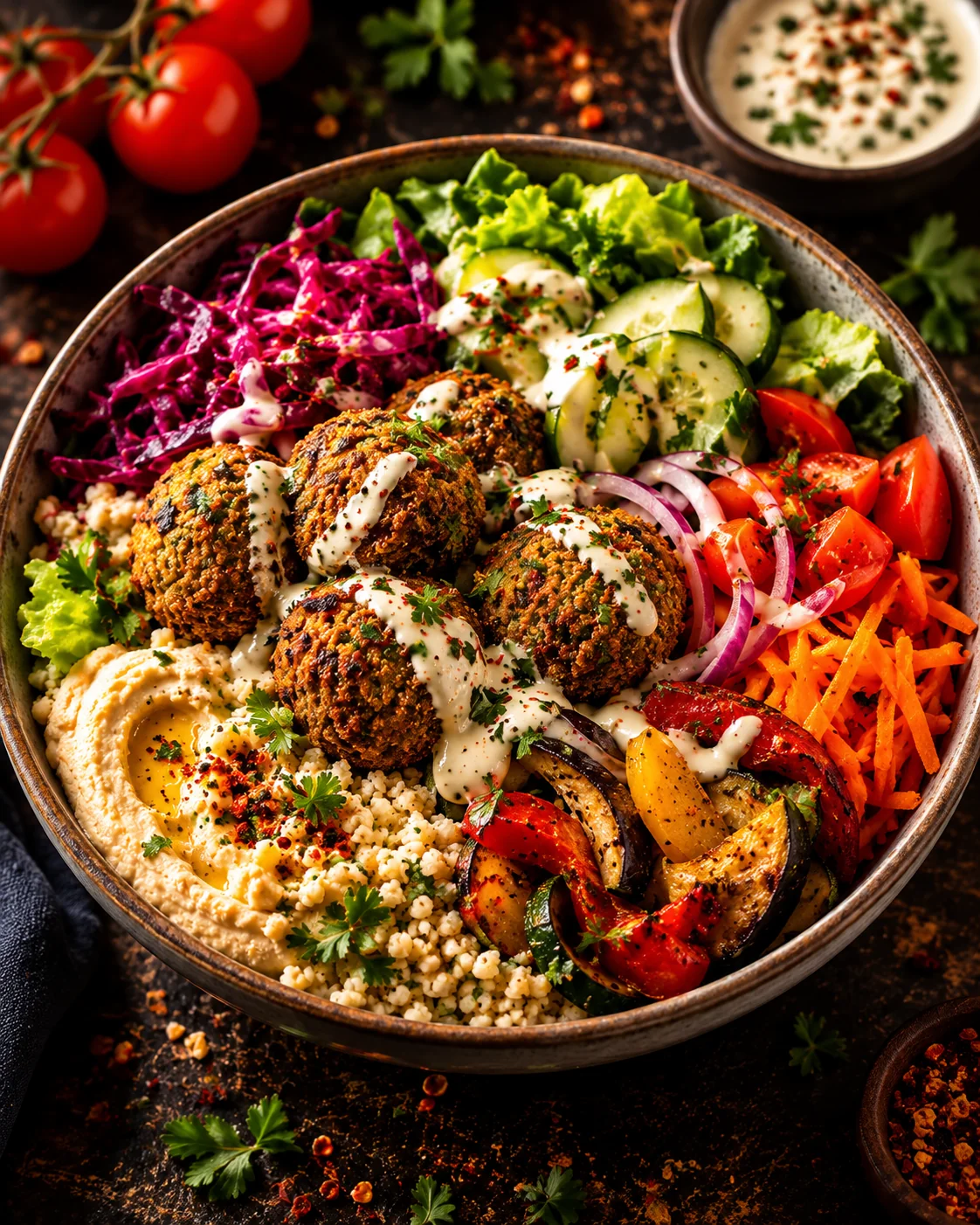 Symbolisches Food-Foto für VEGGIE BOWL